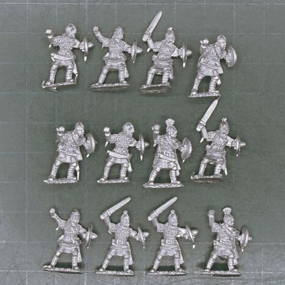 Wiglaf Miniatures, Dark Ages - C7th Anglo-Saxon Armoured Warriors
