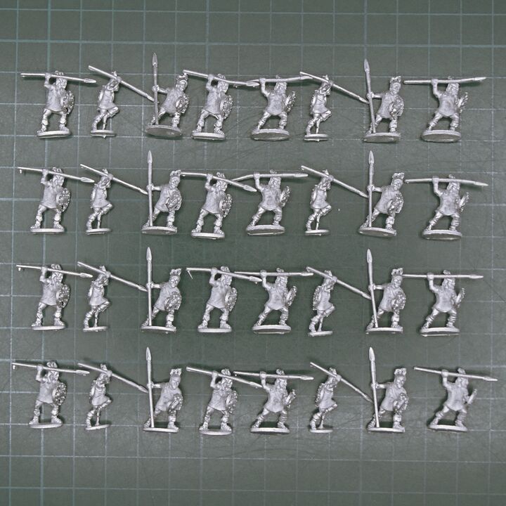 Museum Miniatures, Ancient Greek - Thracian Spearmen