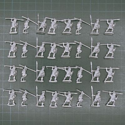 Museum Miniatures, Ancient Greek - Thracian Spearmen