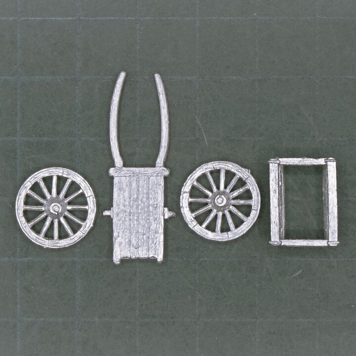 Essex Miniatures, C18th/19th - Wooden Cart