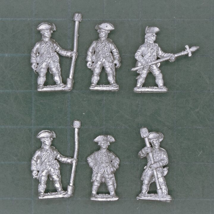 Essex Miniatures, SYW - Prussian Artillery Crew