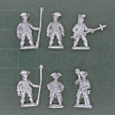 Essex Miniatures, SYW - Prussian Artillery Crew