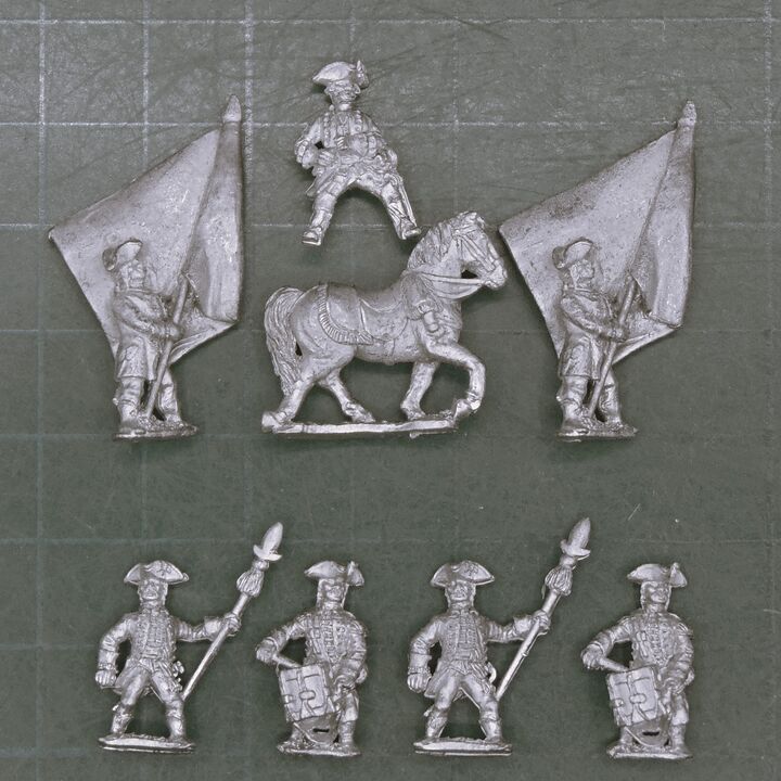 Essex Miniatures, SYW - Austrian Artillery Crew