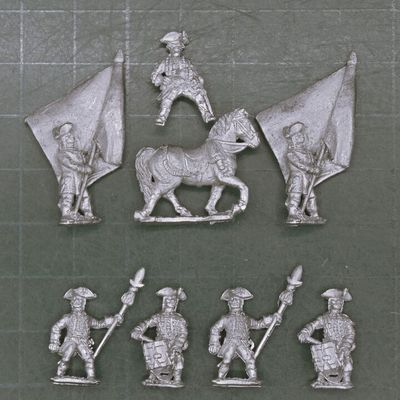 Essex Miniatures, SYW - Hungarian Infantry Command