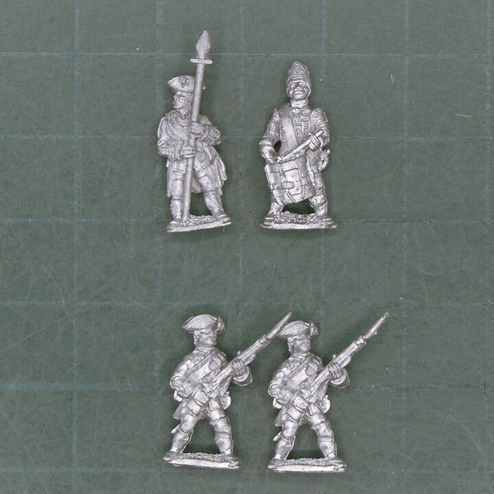Essex Miniatures, SYW - British Infantry