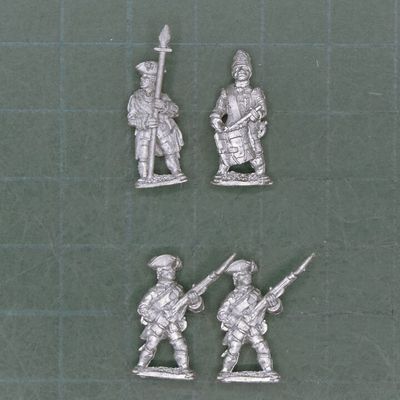 Essex Miniatures, SYW - British Infantry
