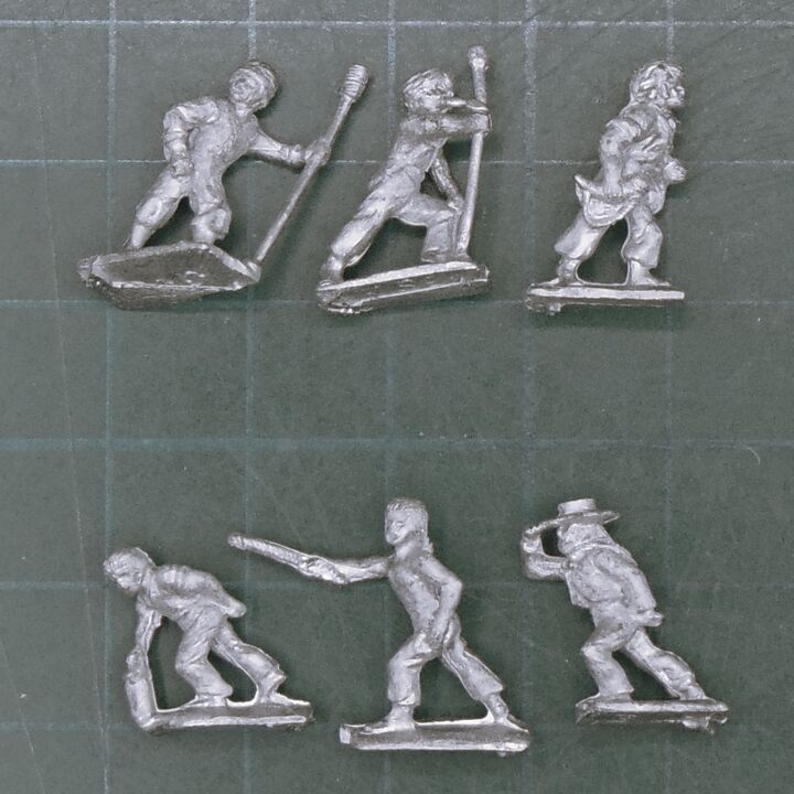 Minifigs, Napoleonic - Naval Gun Crew