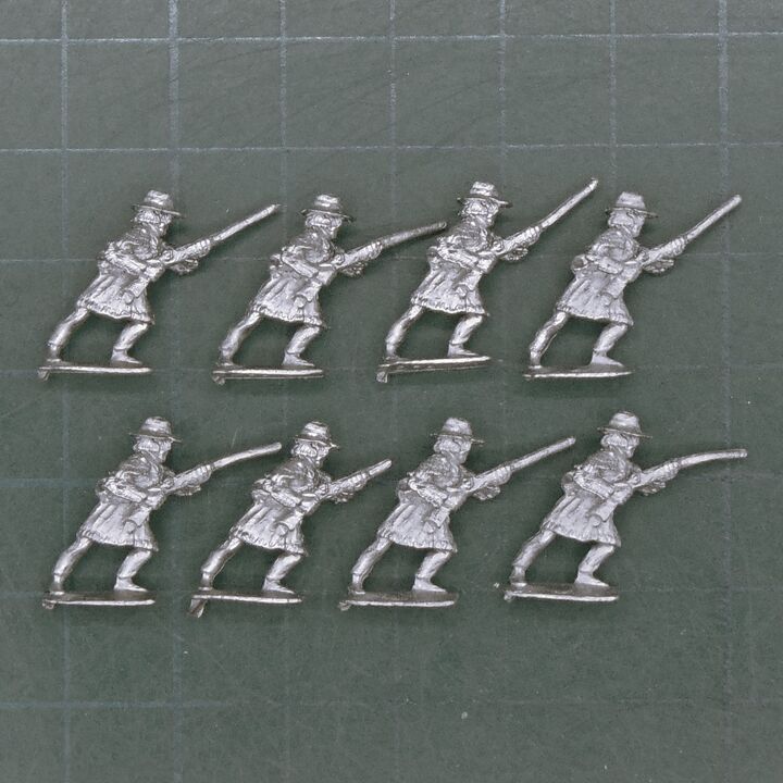 Minifigs, US/Mexican War - Texan Volunteer Infantry