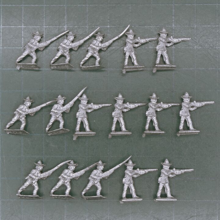 Minifigs, US/Mexican War - Mexican Irregular Infantry