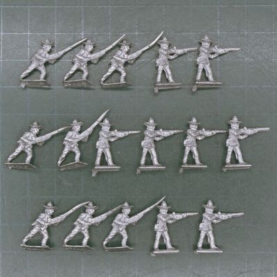 Minifigs, US/Mexican War - Mexican Irregular Infantry