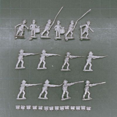Minifigs, ACW - Infantry Unit in Hats