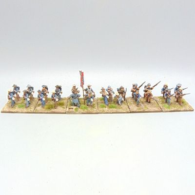 Grade C - Wargames Foundry - ACW - Confederate Infantry Unit
