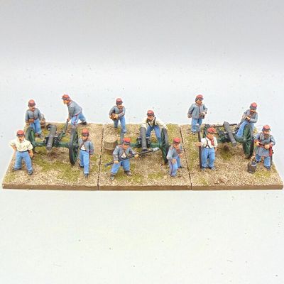 Grade C - Wargames Foundry - ACW - Confederate 6lb Artillery Battery