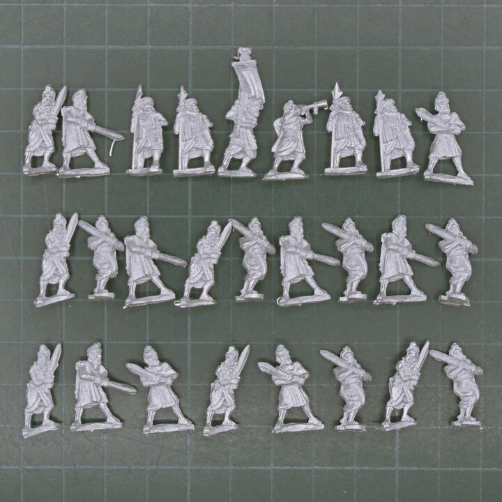 Forged in Battle, Classical Indian - Two Handed Swordsmen Infantry Unit