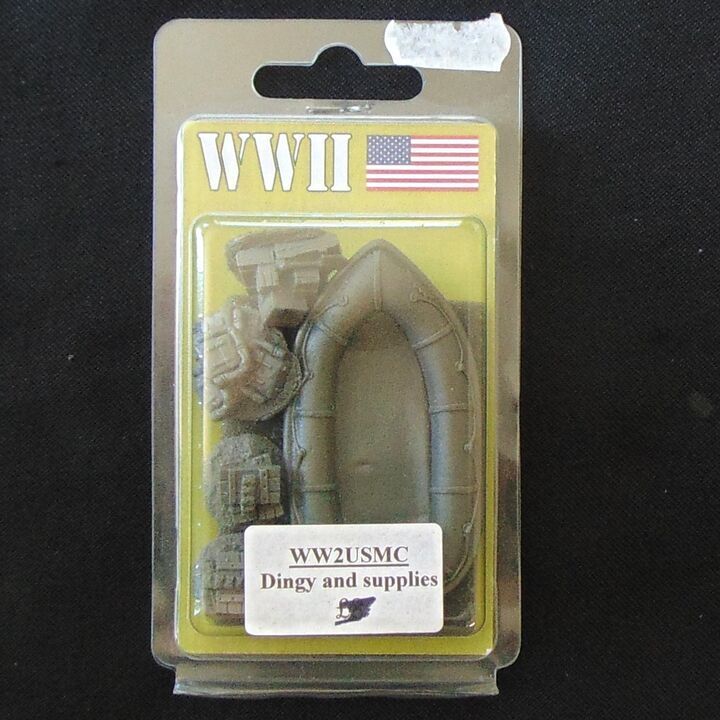 1st Corps Miniatures, WW2: USMC Dingy & Supplies