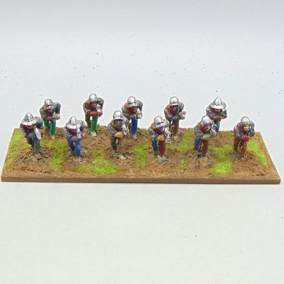 Grade D - Wargames Foundry - Late Medieval/WOTR - Halberdiers
