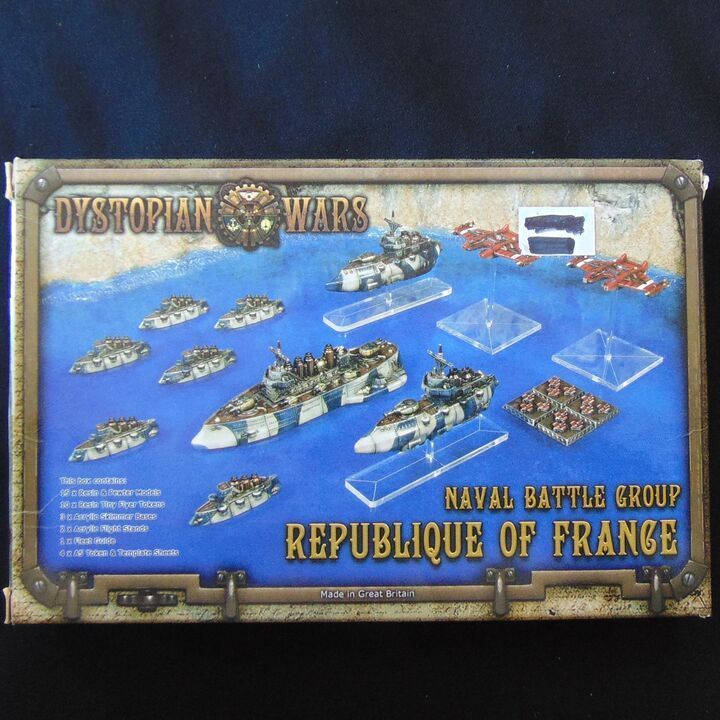 Spartan Games, Dystopian Wars - Naval Battle Group, Republique of France