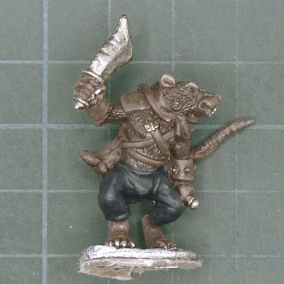 Oathsworn Miniatures, Fantasy: Skaven Rat Assassin
