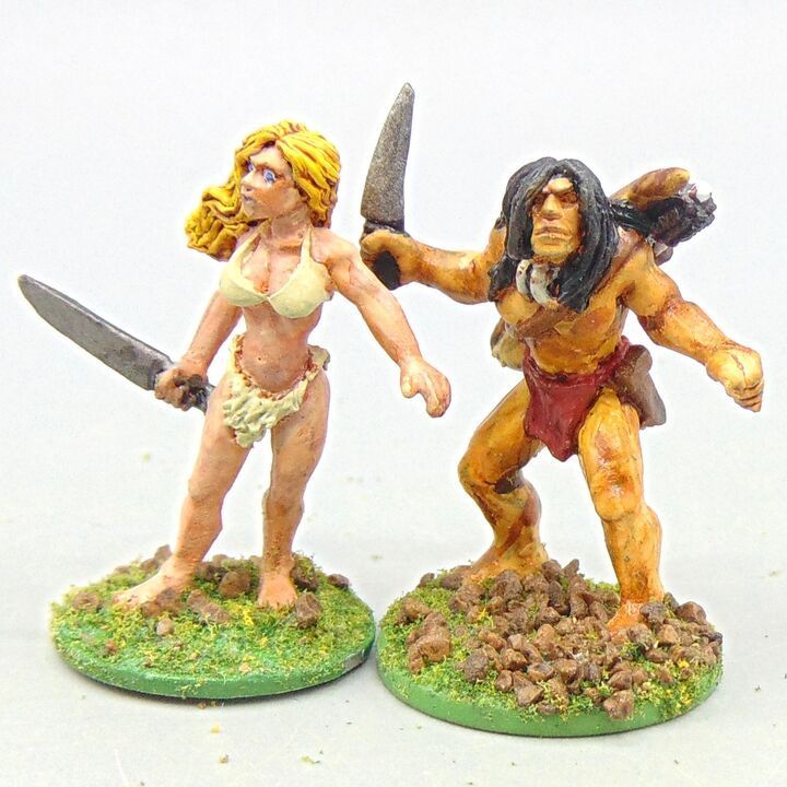 Grade D - Wargames Foundry - Colonial Africa - Tarzan & Jane