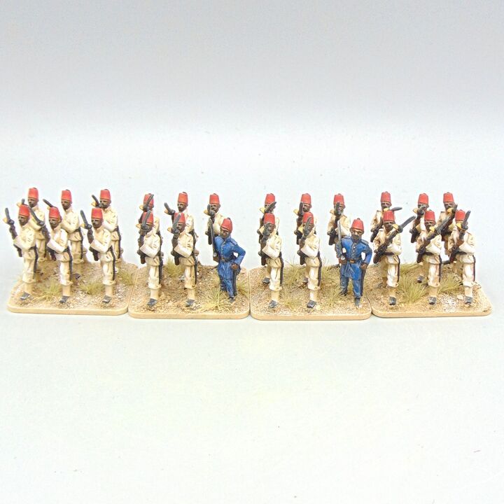 Grade D - Connoisseur Figures - Mahdist War - Egyptian Infantry Unit
