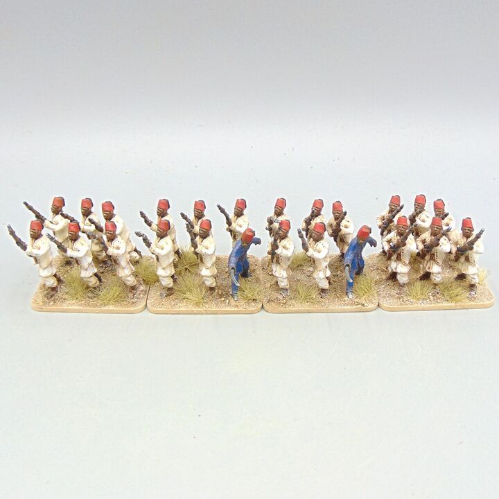 Grade D - Connoisseur Figures - Mahdist War - Egyptian Infantry Unit