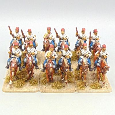Grade C - Perry Miniatures - Mahdist War - Egyptian Gendarmes Cavalry Unit