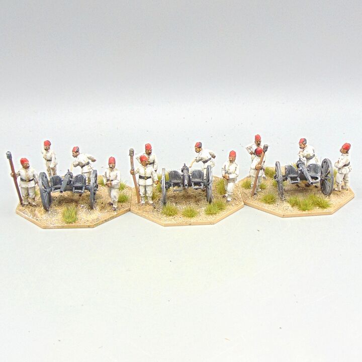 Grade D - Perry Miniatures - Mahdist War - Egyptian Artillery Battery