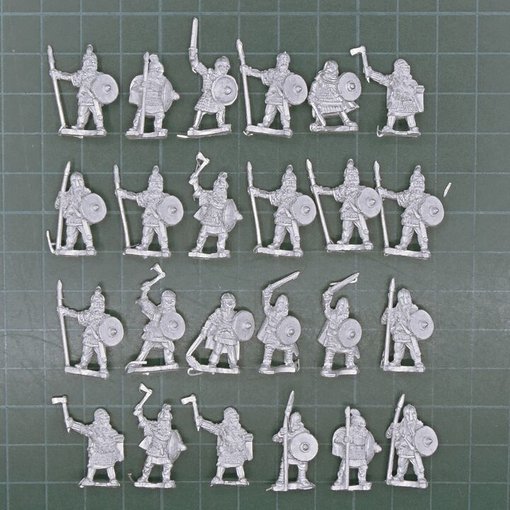 Forged in Battle, Dark Ages - Armoured Saxon Warriors