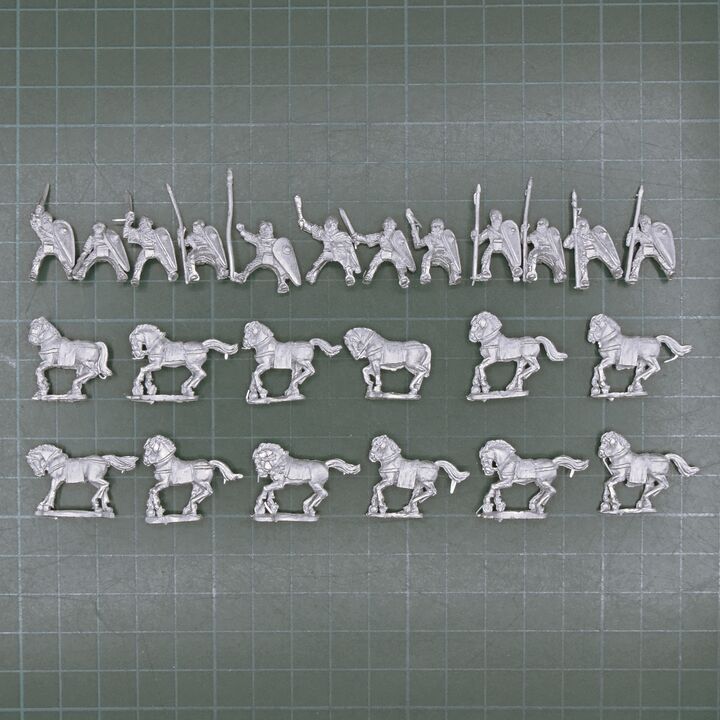 Forged in Battle, Dark Ages - Mounted Norman Knights