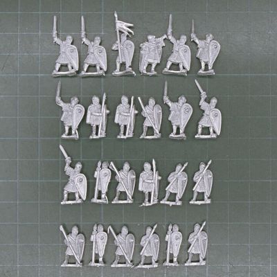Forged in Battle, Dark Ages - Armoured Norman Infantry Unit