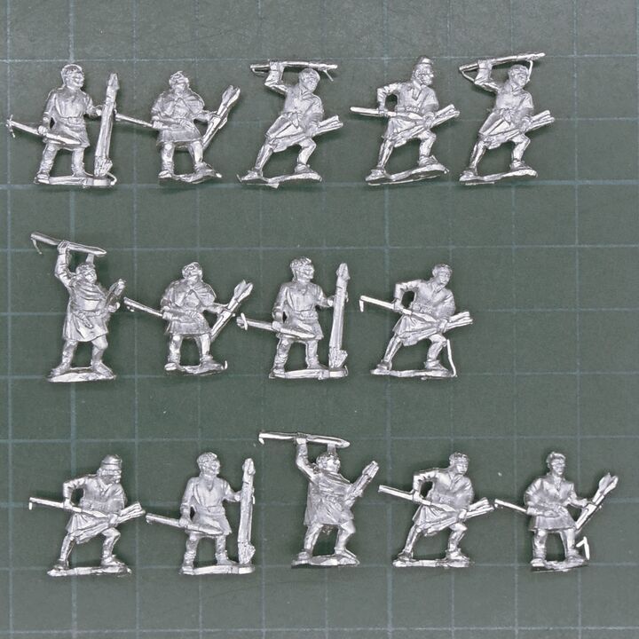 Forged in Battle, Dark Ages - Norman Skirmishers with Javelins