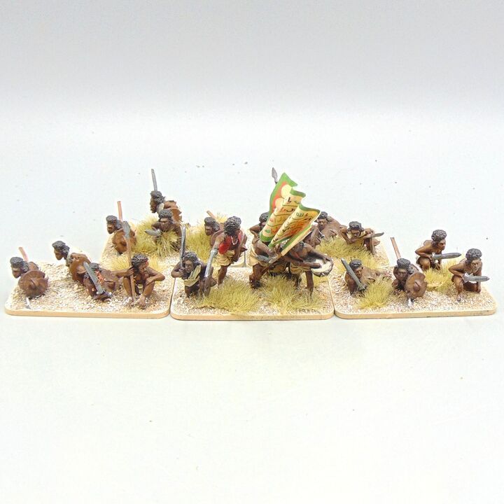 Grade D - Perry Miniatures - Mahdist War - Beja Warriors, Resting