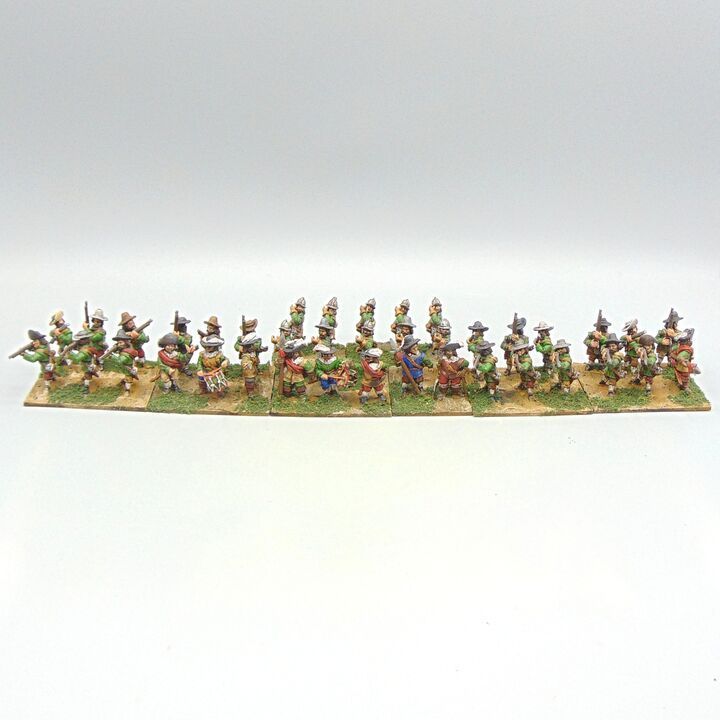 Grade F - Reiver Castings - ECW - Pike & Shotte Infantry Unit