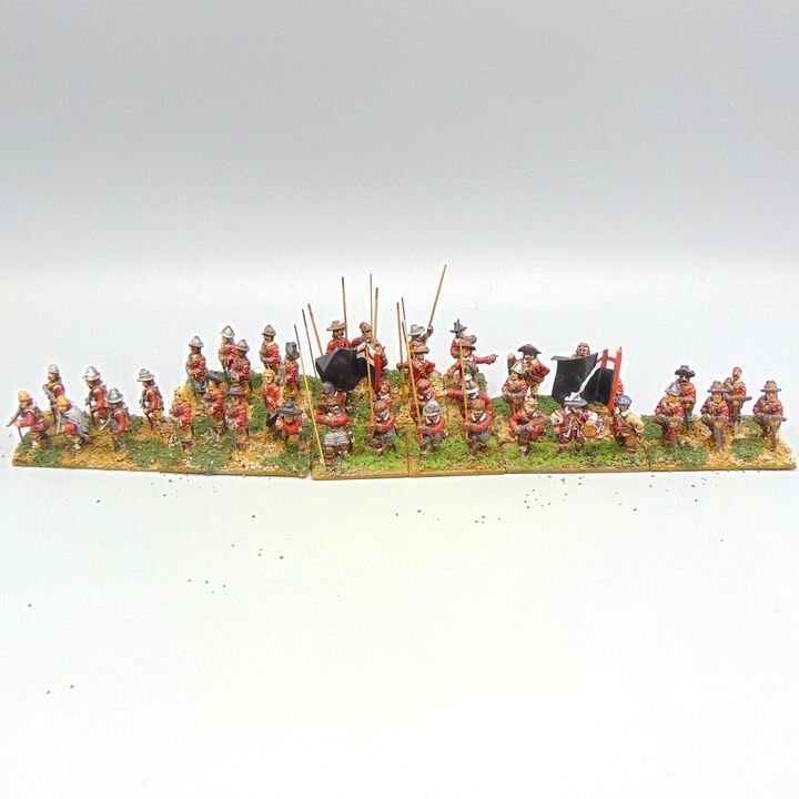 Grade F - Essex Miniatures/Dixon Miniatures - ECW - Pike & Shotte Infantry Unit