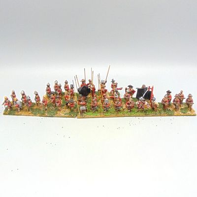 Grade F - Essex Miniatures/Dixon Miniatures - ECW - Pike & Shotte Infantry Unit