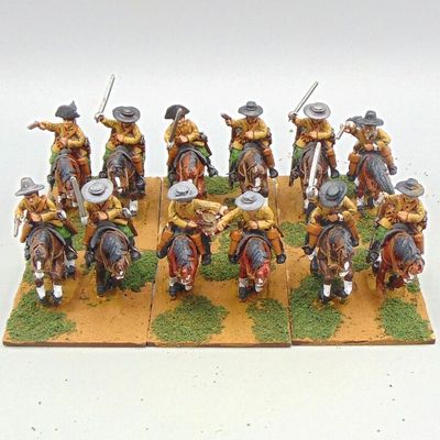 Grade E - Reiver Castings - ECW - Mounted Dragoon Unit