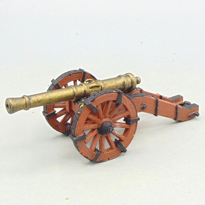 Grade E - Warfare Miniatures - Late C17th/Early C18th - Medium or Heavy Field Gun