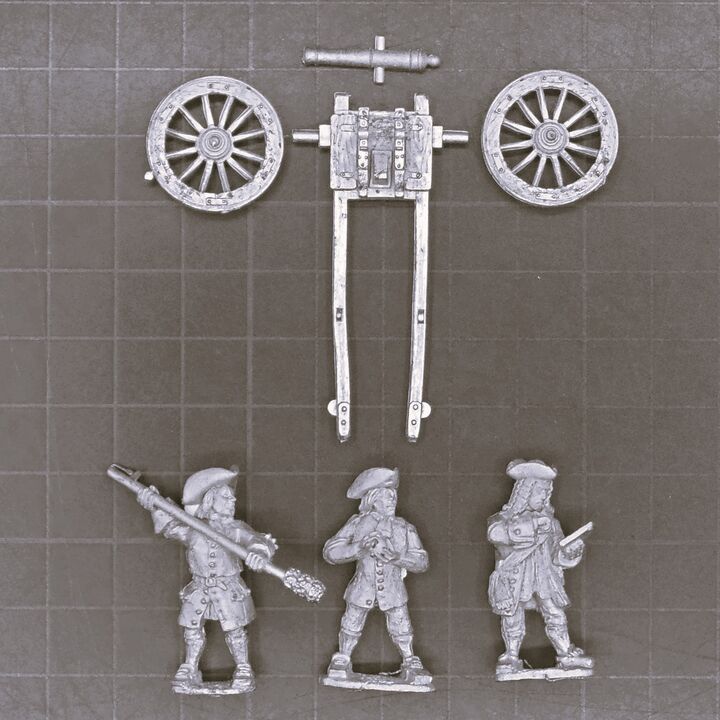 Wargames Foundry (Casting Room Miniatures), WSS: Infantry Battalion Gun & Crew