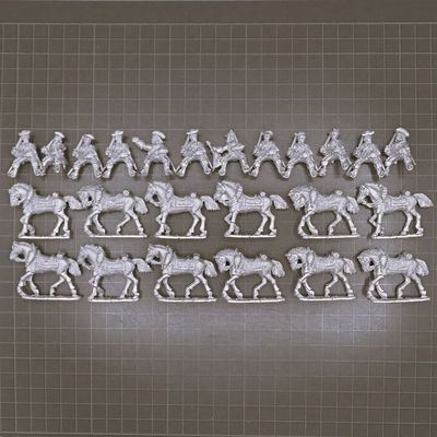 Wargames Foundry (Casting Room Miniatures), WSS: Heavy Cavalry Unit