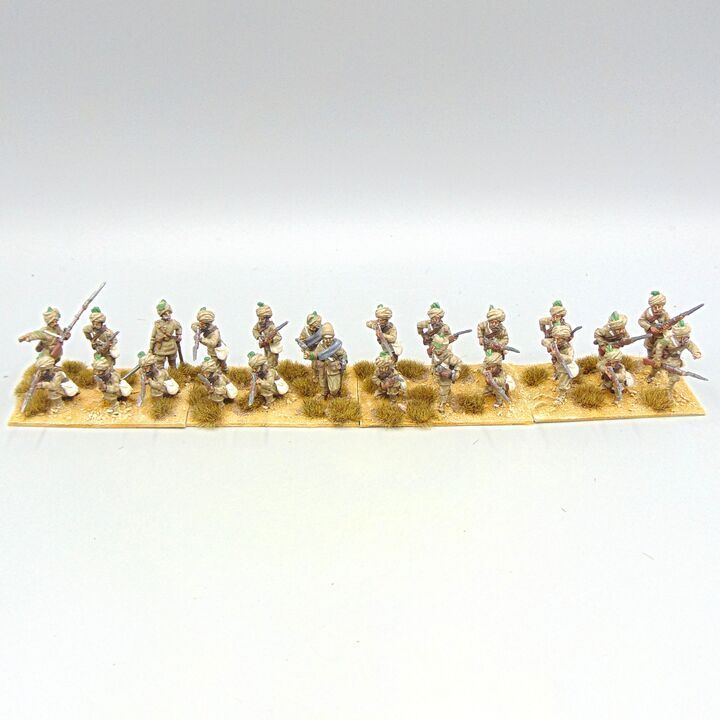 Grade D - Perry Miniatures - 2nd Afghan War - Indian Infantry Unit