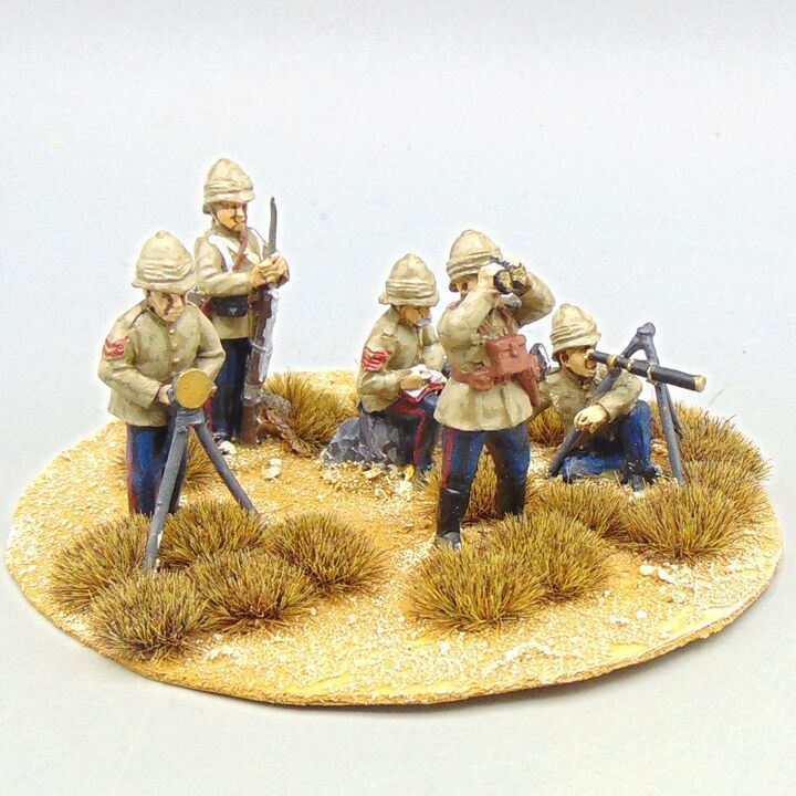 Grade D - Perry Miniatures - 2nd Afghan War - British Heliograph Team