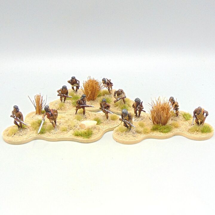 Grade D - Perry Miniatures - Mahdist War - Beja Warriors With Rifles, Skirmishing