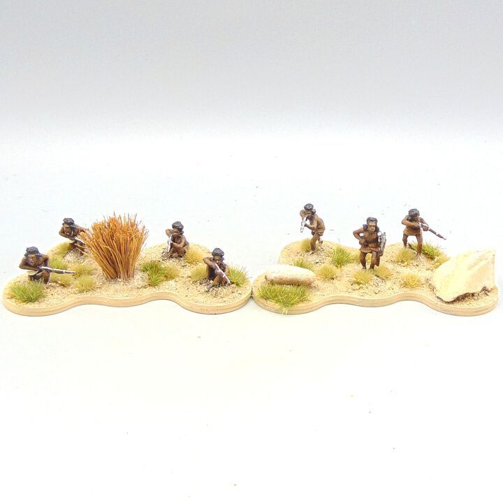 Grade D - Perry Miniatures - Mahdist War - Beja Warriors With Rifles, Skirmishing