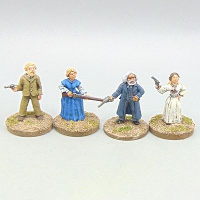 Grade D - Mutineer Miniatures - Indian Mutiny - Civilian Defenders of Lucknow