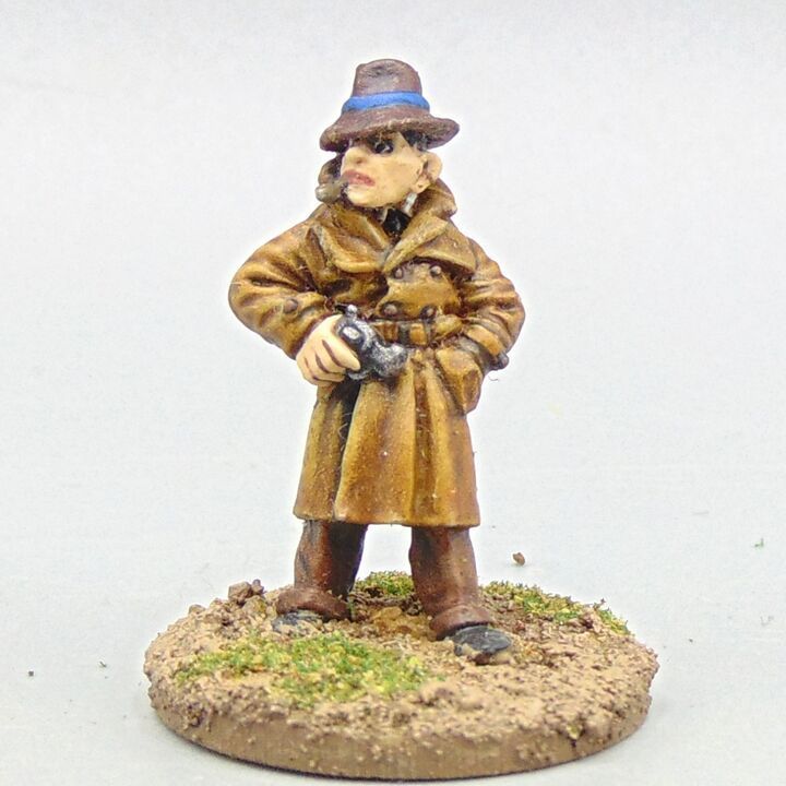 Grade C - Games Workshop - Early C20th Pulp - 'Curse of the Mummies Tomb' Character