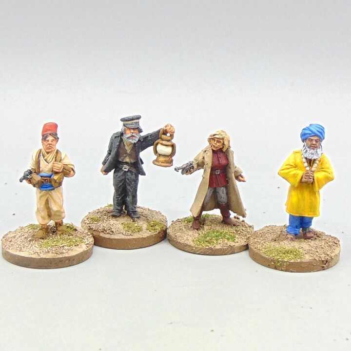 Grade C - Artizan Designs - Early C20th Pulp - Characters