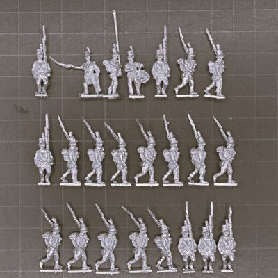 Fantassin Miniatures, Napoleonic: Swedish Infantry in 'Top Hats'