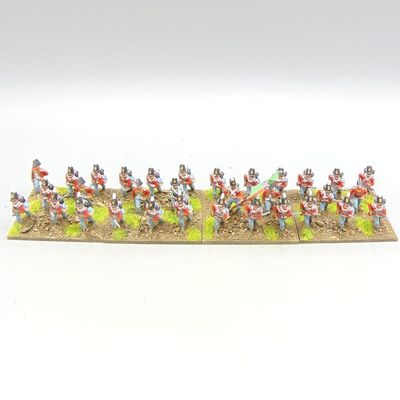 Grade E - Unidentified Manufacturer - Napoleonic - British Line Infantry Unit in Stovepipe Shakos