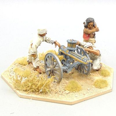 Grade D - Perry Miniatures - Mahdist War - Captured Egyptian Gatling Gun