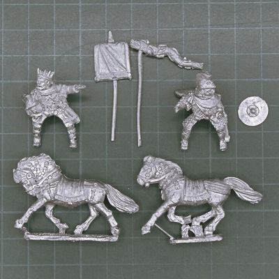 A&A Miniatures, Late Roman: Mounted Commander & Standard Bearer